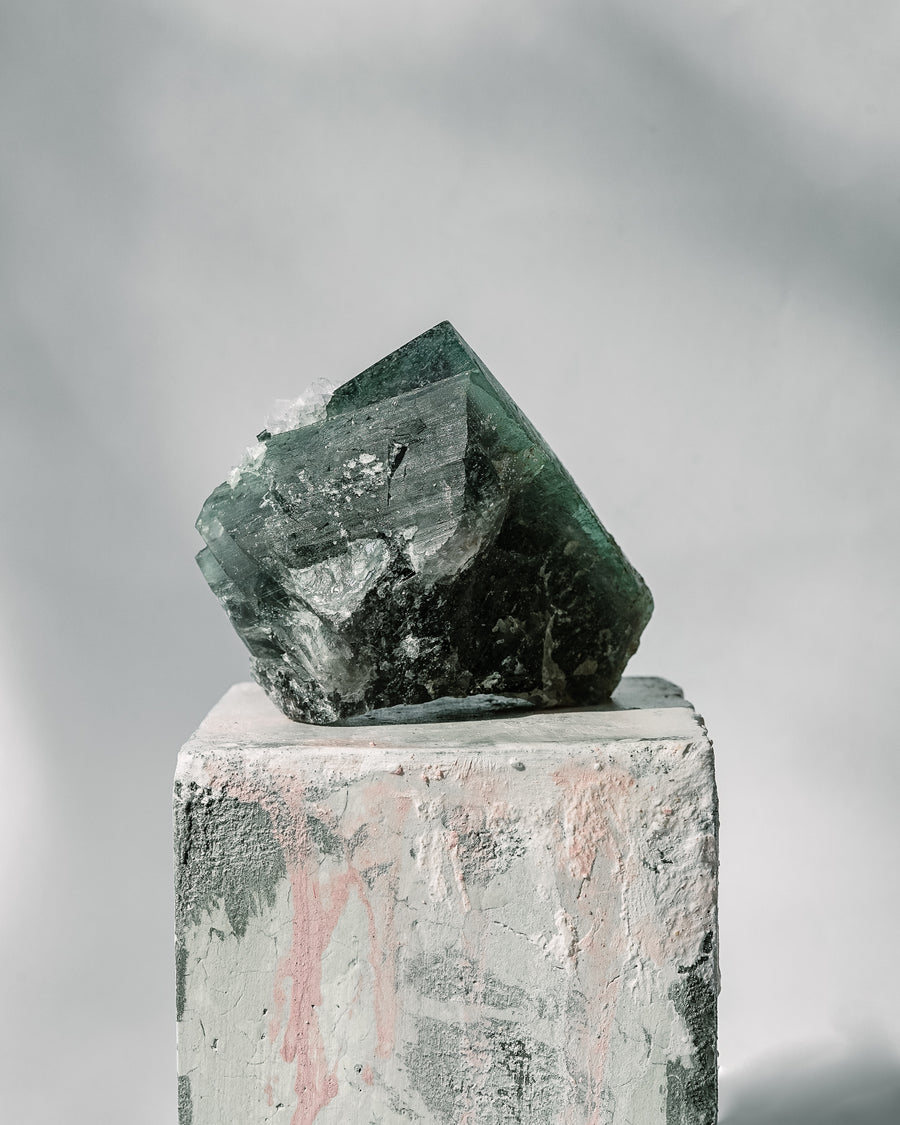 Nigerian Fluorite with Quartz